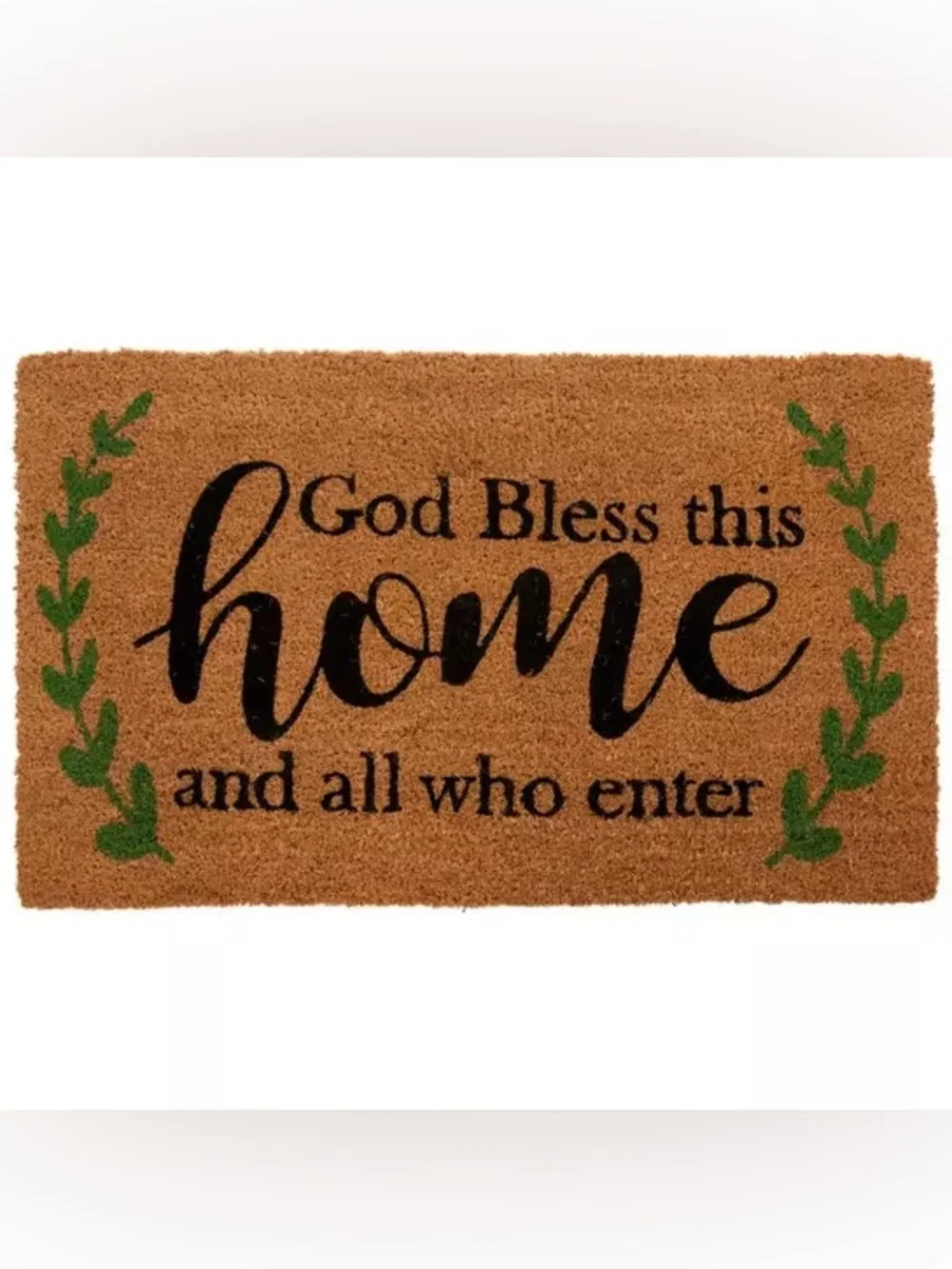 God Bless This Home Doormat